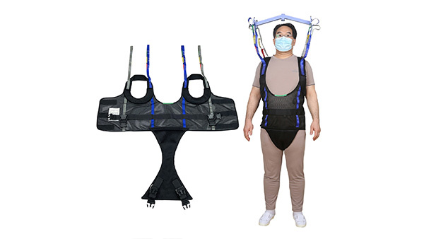 Klettverschluss für professionell - und stretch-gurte mit magischem stretch-bezug